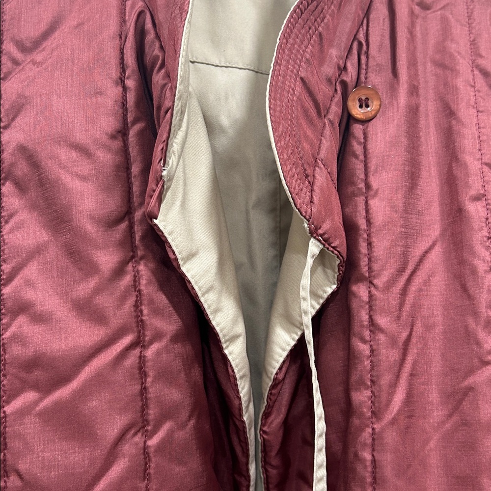 Vintage reversible trenchcoat - Picture 10 of 17